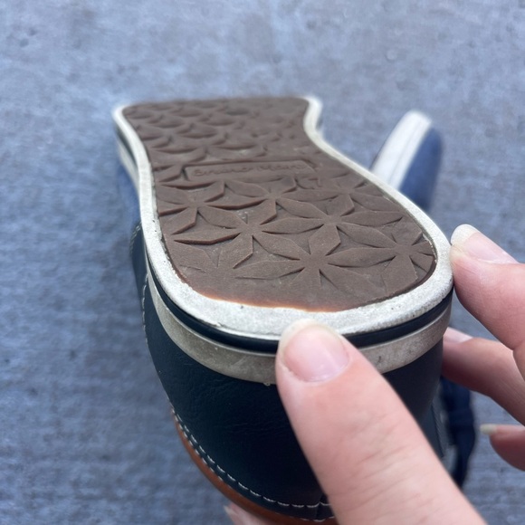 Imperfect men’s oxford inspired denim style shoes Rivera 01 Marc New York size 7 - Picture 12 of 16